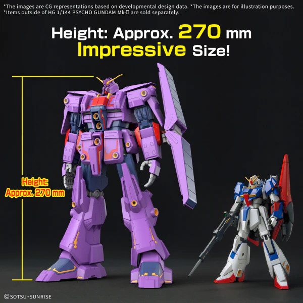 Bandai 1/144 HG MRX-010 Psycho Gundam MK-II 