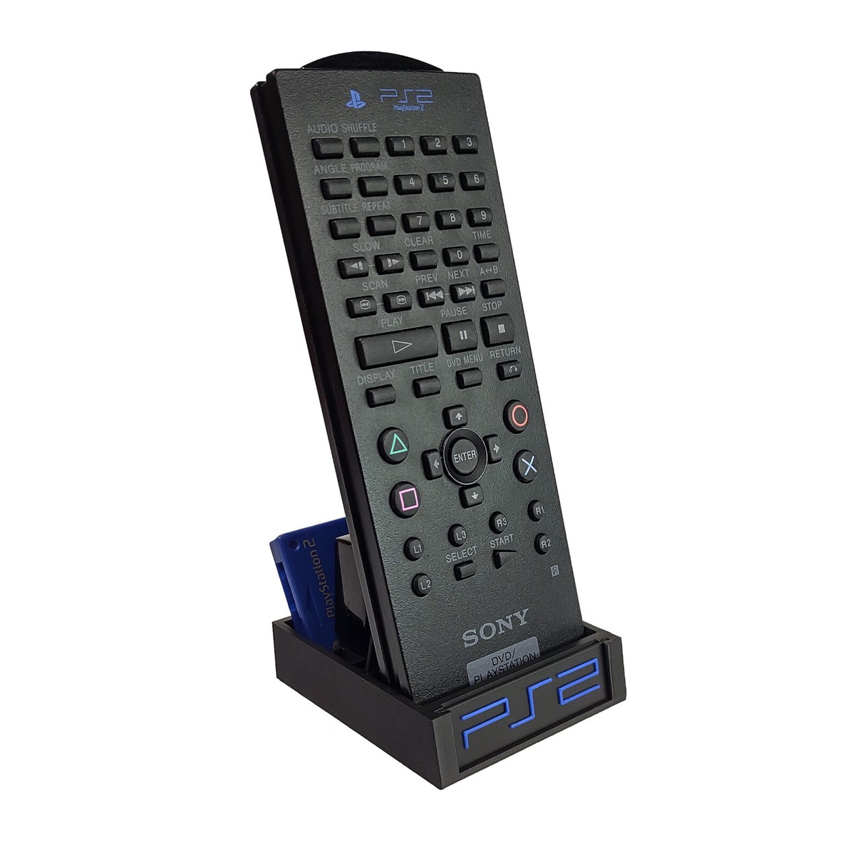 PlayStation 2 DVD Remote Control Stand Holder Storage Display SCPH