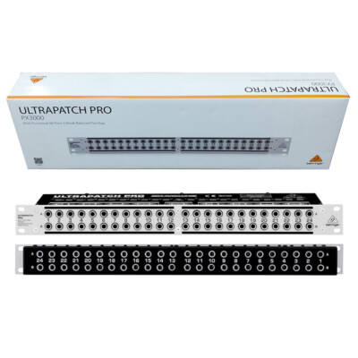 Behringer ULTRAPATCH PRO PX3000 48 Point Balanced Equipment Studio