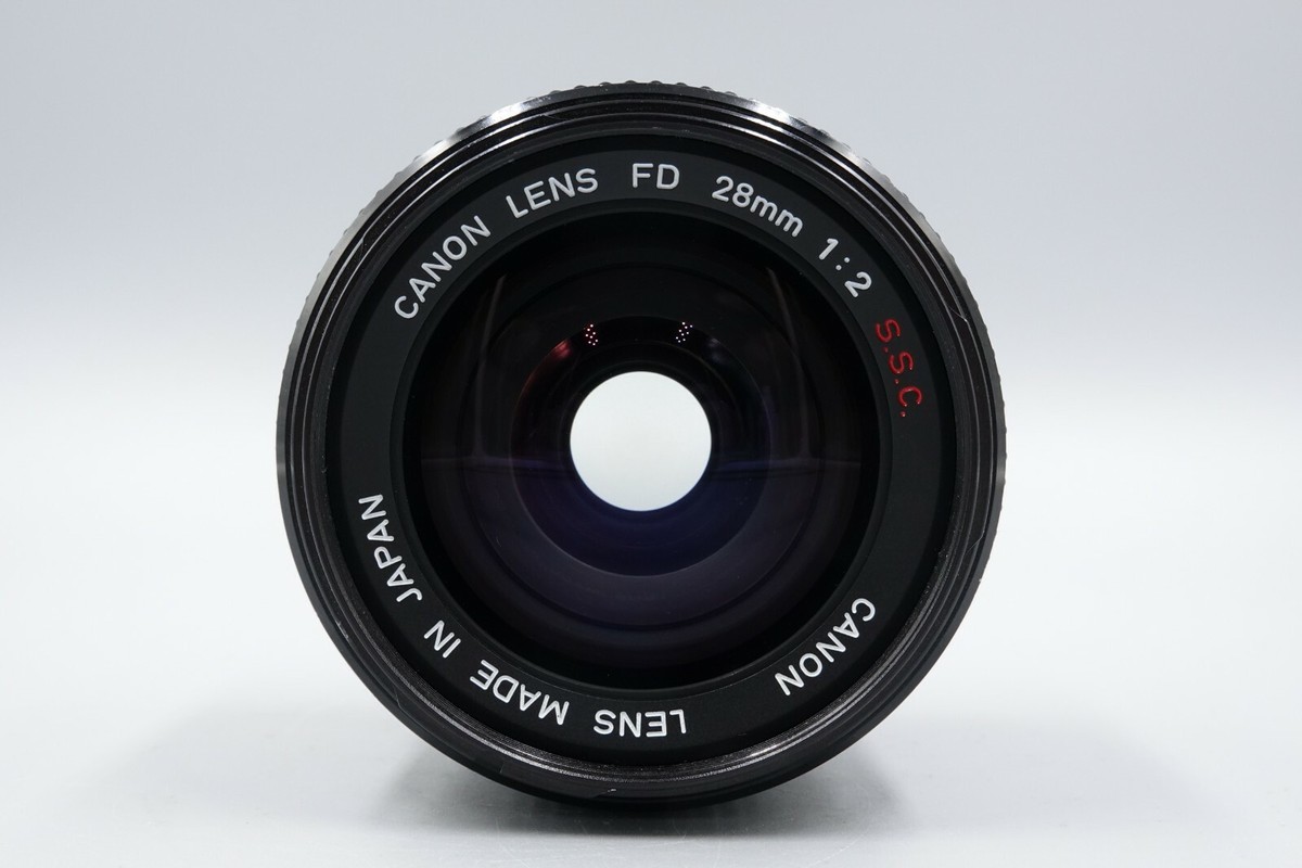Canon FD 28mm f2 S.S.C. | eBay