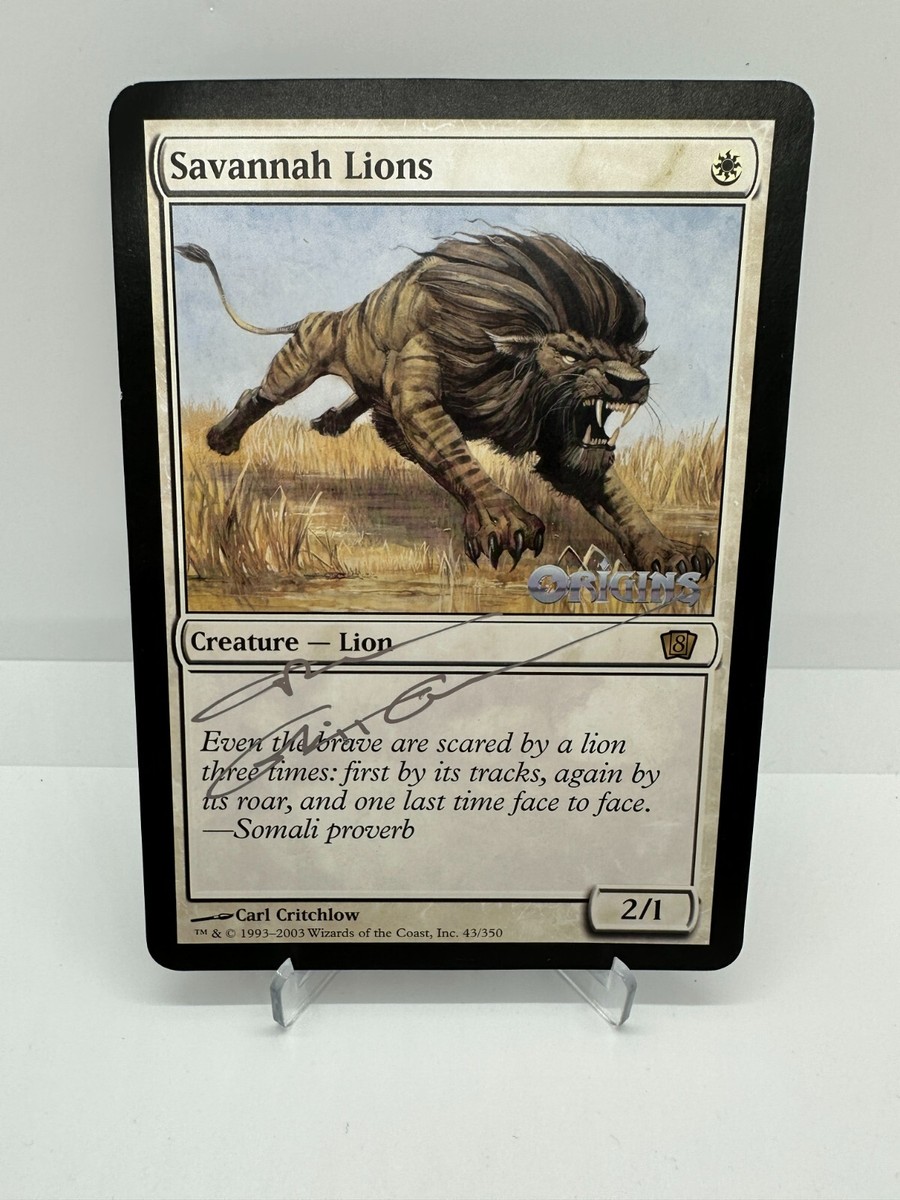 マジック：ザ・ギャザリング Savannah LEB signed マジック：ザ