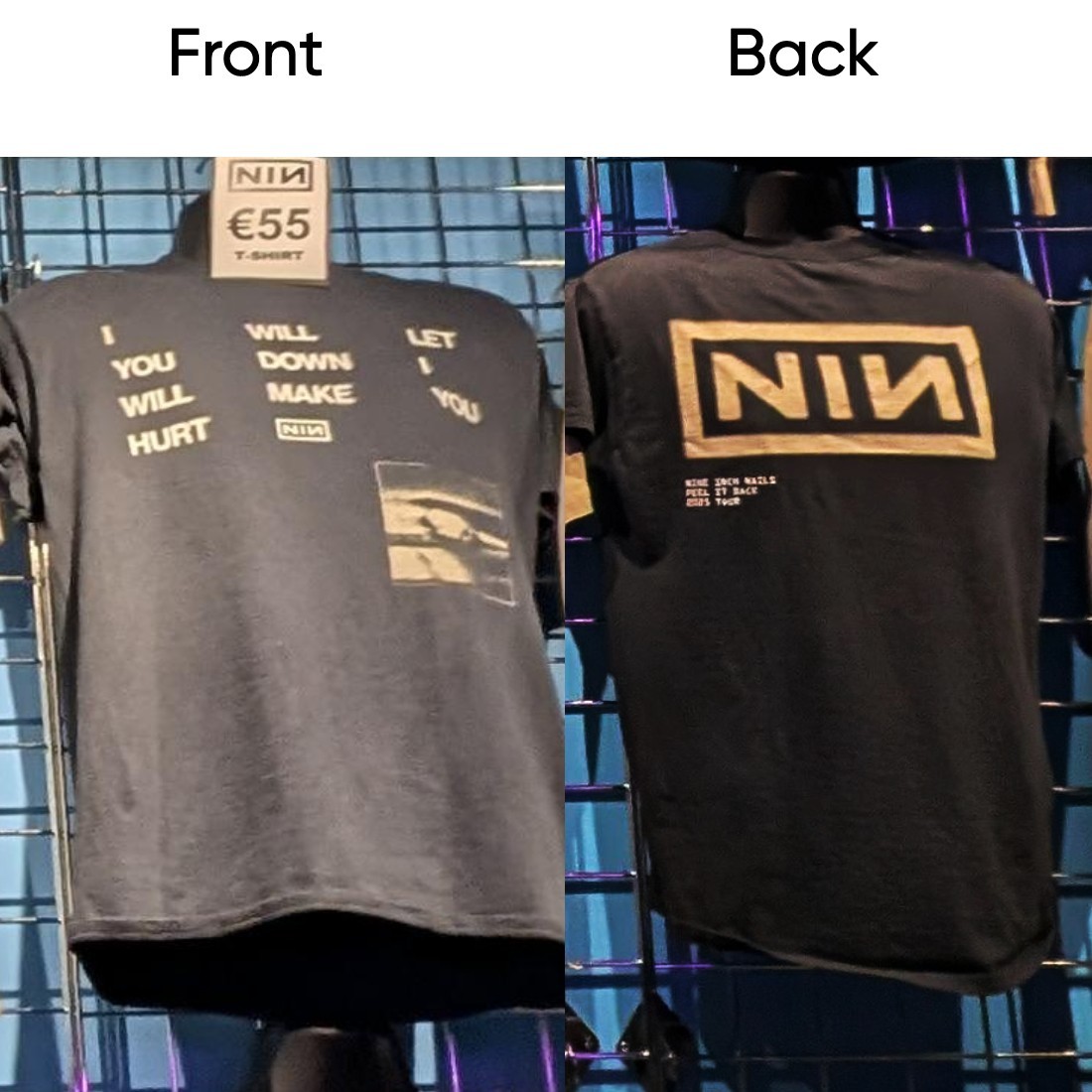 HOT!!!Nine Inch Nails Peel It Back Tour 2025 Merch T-shirt Allsize