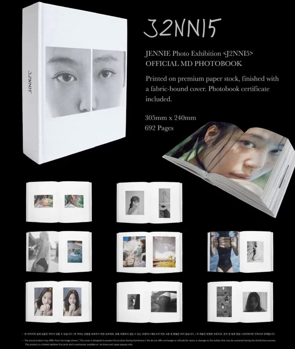 Jennie Photo Exhibition J2NNI5 PhotoBook /On-hand last stock | eBay
