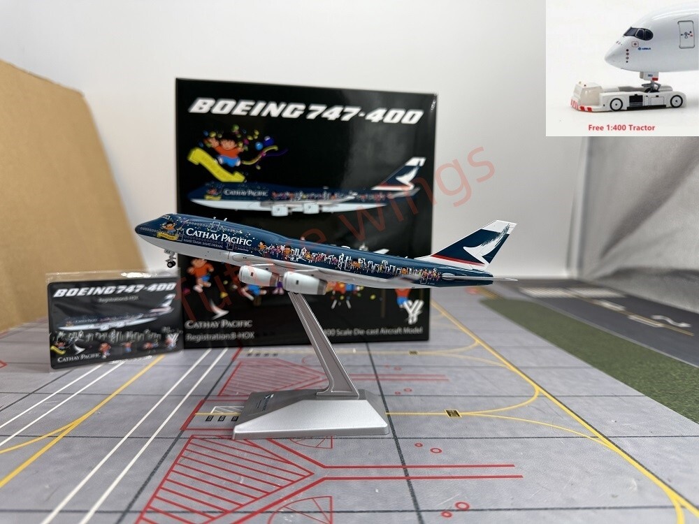 YY Wings 1:400 キャセイパシフィック航空 B-HOY YY Wings 1:400
