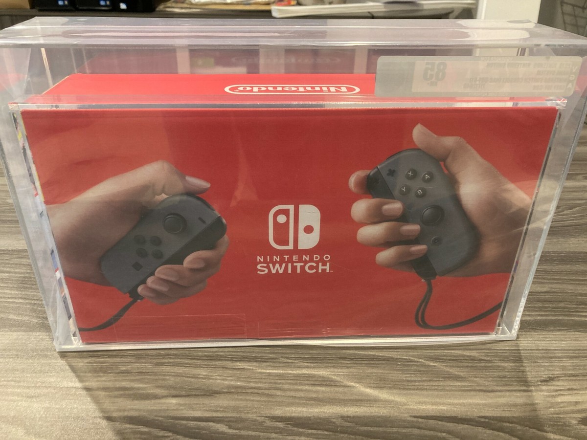 Nintendo Switch Gray Joy-Con Edition Console, New, Graded VGA 85