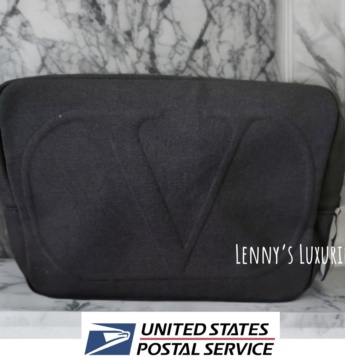 Valentino Beauty Black Toiletry Bag with 