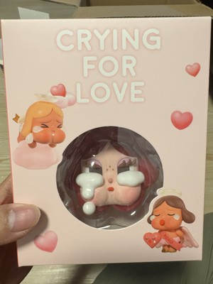 Popmart Crybaby Crying For Love Rose Pendant Tears Series Limited