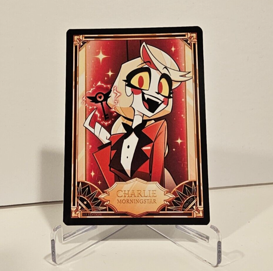 Hazbin Hotel Trading Card - CHARLIE MORNINGSTAR 09/50 - Season 1