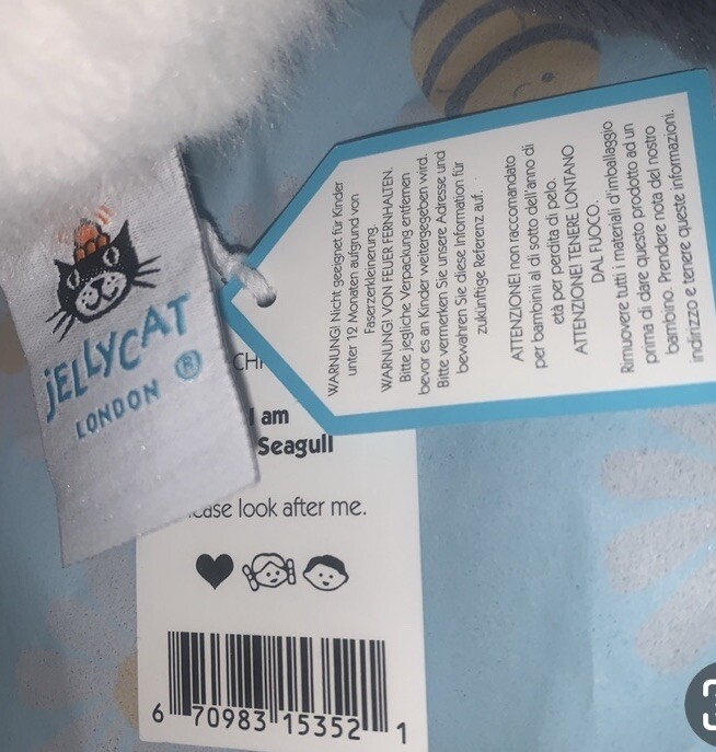 Jellycat Chip The Seagull BNWT ☀️ 🌊 🐦 🌊☀️Last Piece | eBay