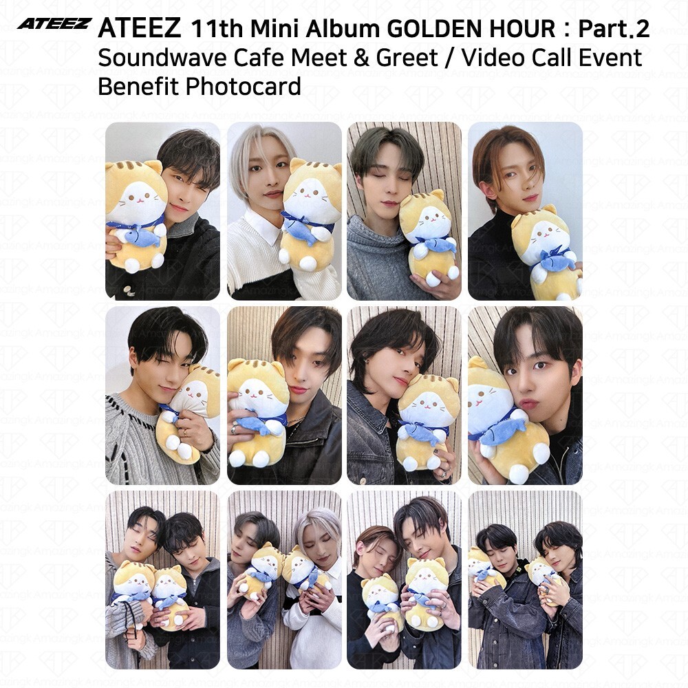 ATEEZ Golden Hour Part.2 Soundwave Cafe Video Call Event Benefit