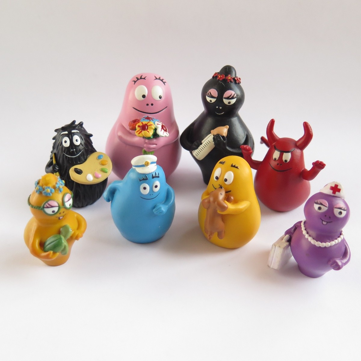 PLASTOY BARBAPAPA PLASTIC FIGURINE FIGURE 2003 MULTILISTING | AT