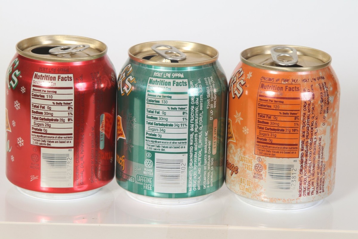 3 Shasta St. Nick's soda cans - 8oz | eBay