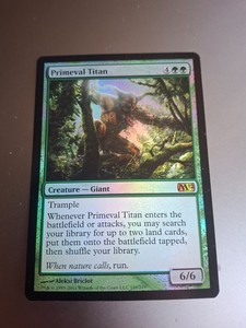 MTG 原始のタイタン Foil NFC Primeval Titan (Retro Frame) | Time