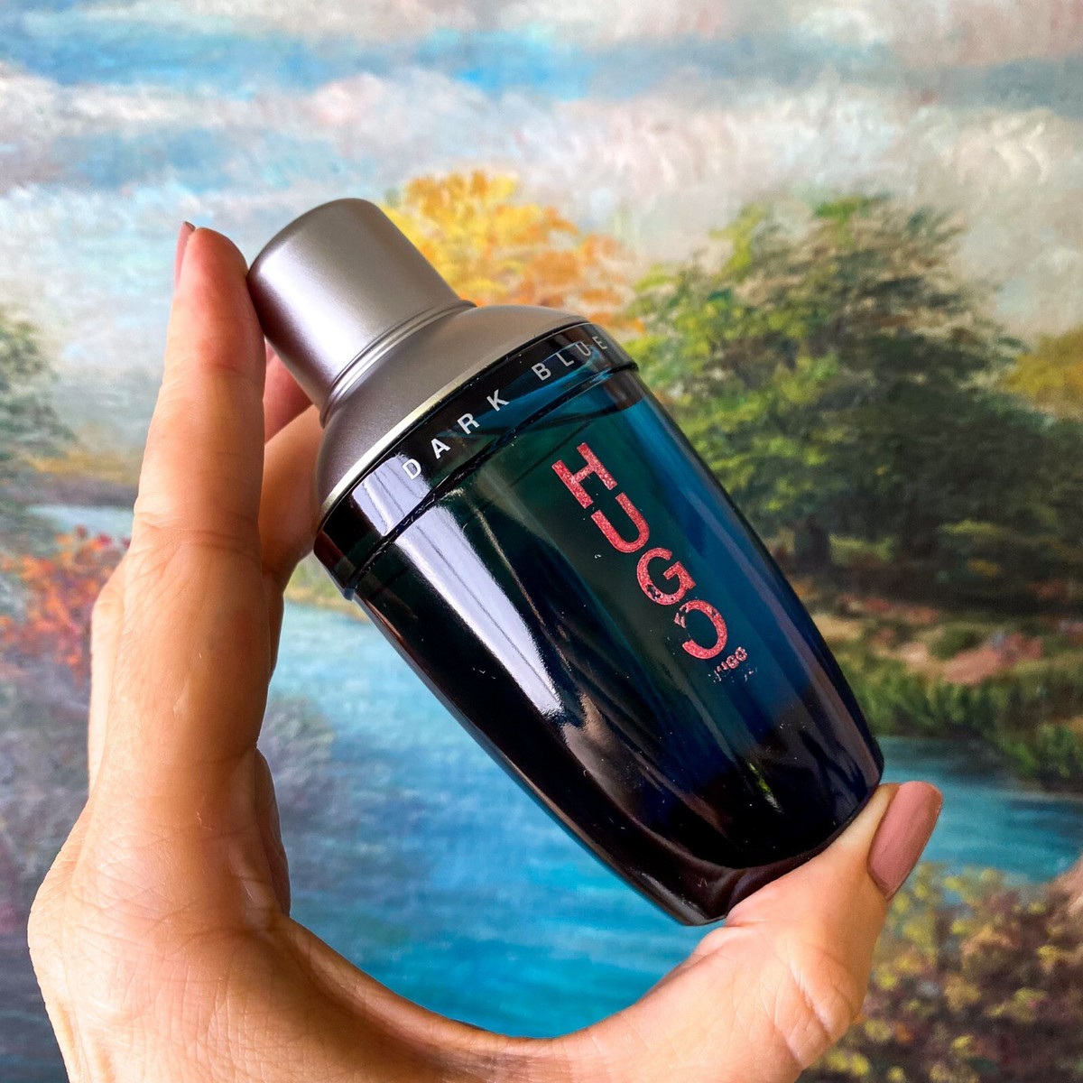 Vintage Hugo Boss Dark Blue EdT Eau de Toilette 2.5 oz 75 ml Men