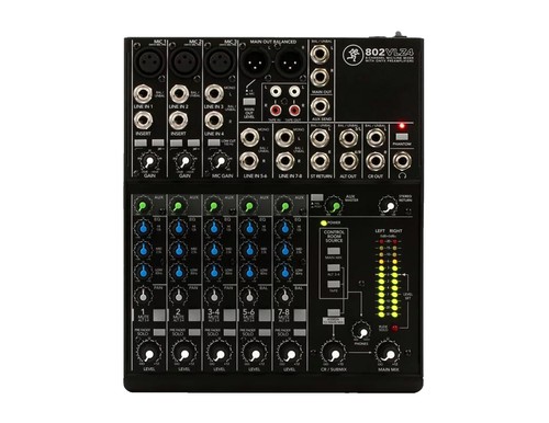 American Audio Q-D6 PreAmp Mixer W/ 2 Flex 100 MP3 CD Player