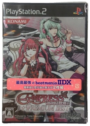 PS2 Beatmania IIDX 16 Empress Premium Best Sony Playstation KONAMI