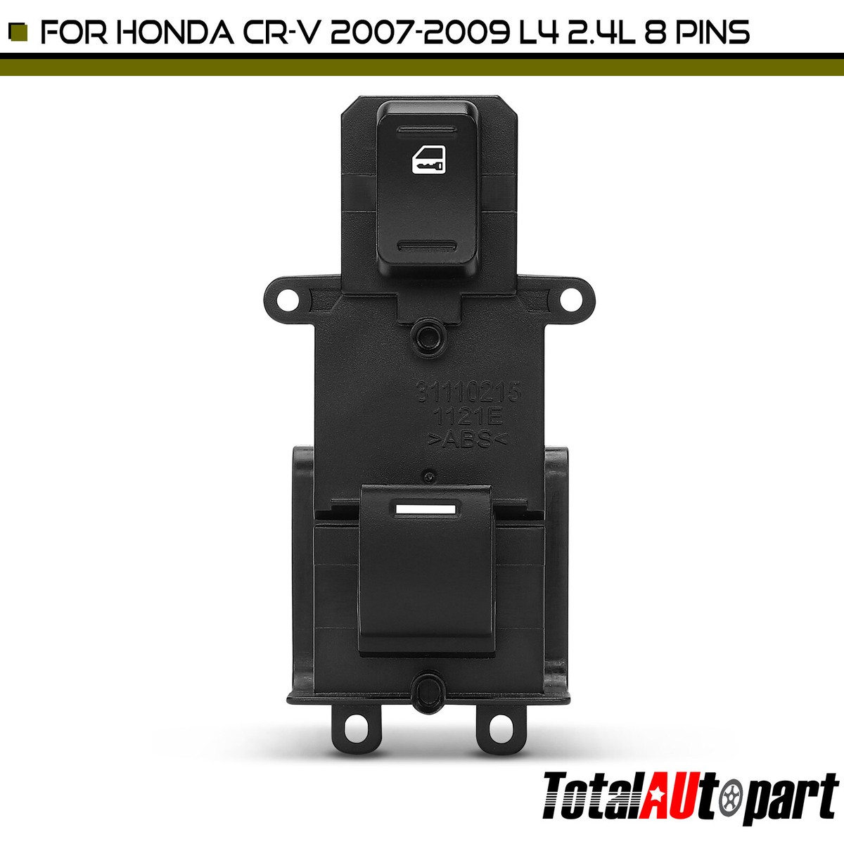 Power Window Switch for Honda CR-V 2007-2009 Front Passenger Side