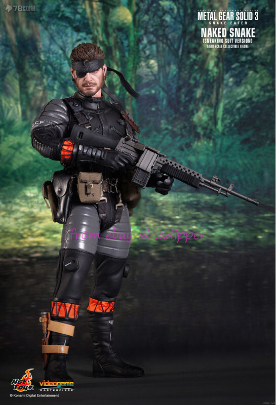 Perfect Hot Toys Vgm15 1/6 Metal Gear Solid 3 Snake Eater Sneaking