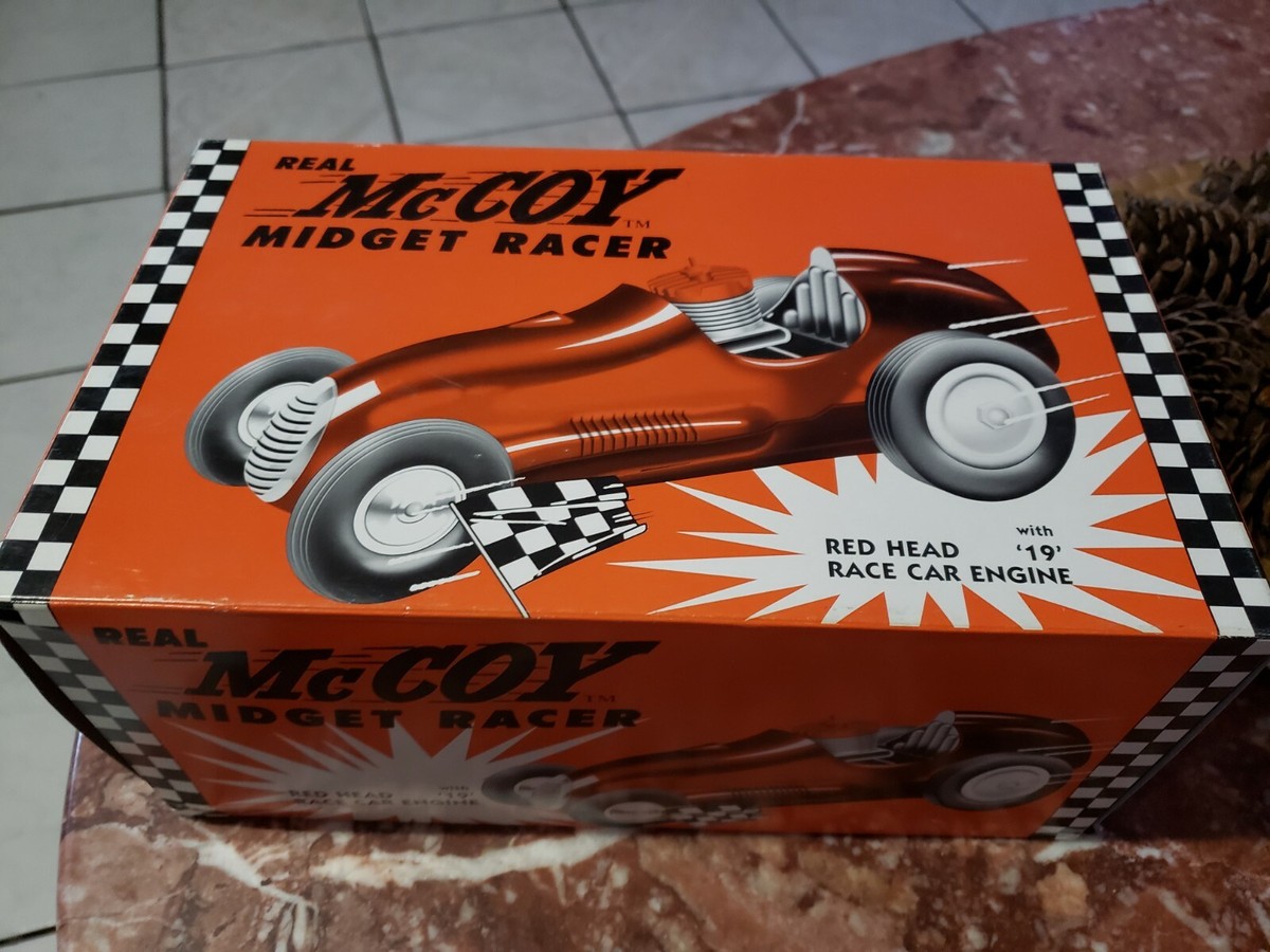 The Real McCoy Midget Racer Vintage Toy Midget Race Car Re-Issue