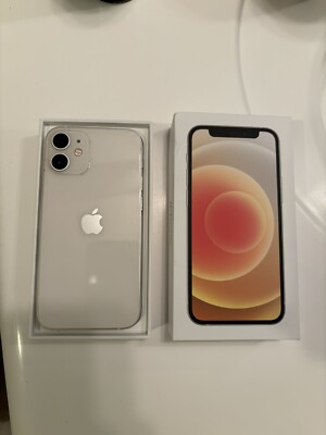 Apple iPhone 12 mini - 128 GB - White (AT&T) (Single SIM) | eBay