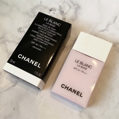 CHANEL Le Blanc La Base ROSEE / ORCHIDEE / PECHE 30ml Correcting