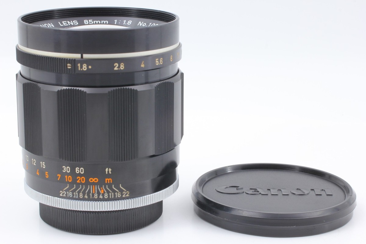 CANON LENS 85mm 1:1.8 L39 ライカスクリューマウント CANON LENS 85mm