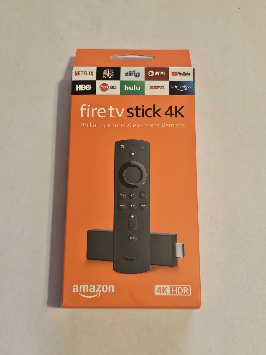 Amazon Fire TV Stick 4K Media Streamer with Alexa Voice Remote