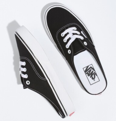 VANS Authentic Mule MEN'S SNEAKERS VN0A54F76BT BLACK OG | eBay