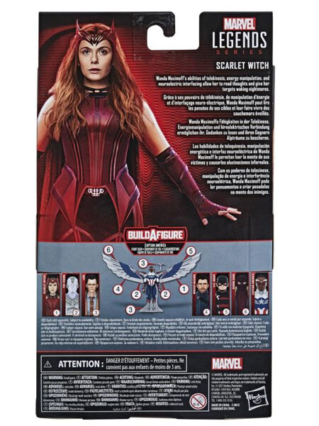 Hasbro Marvel Legends Series Wandavision Scarlet Witch 6 Inch