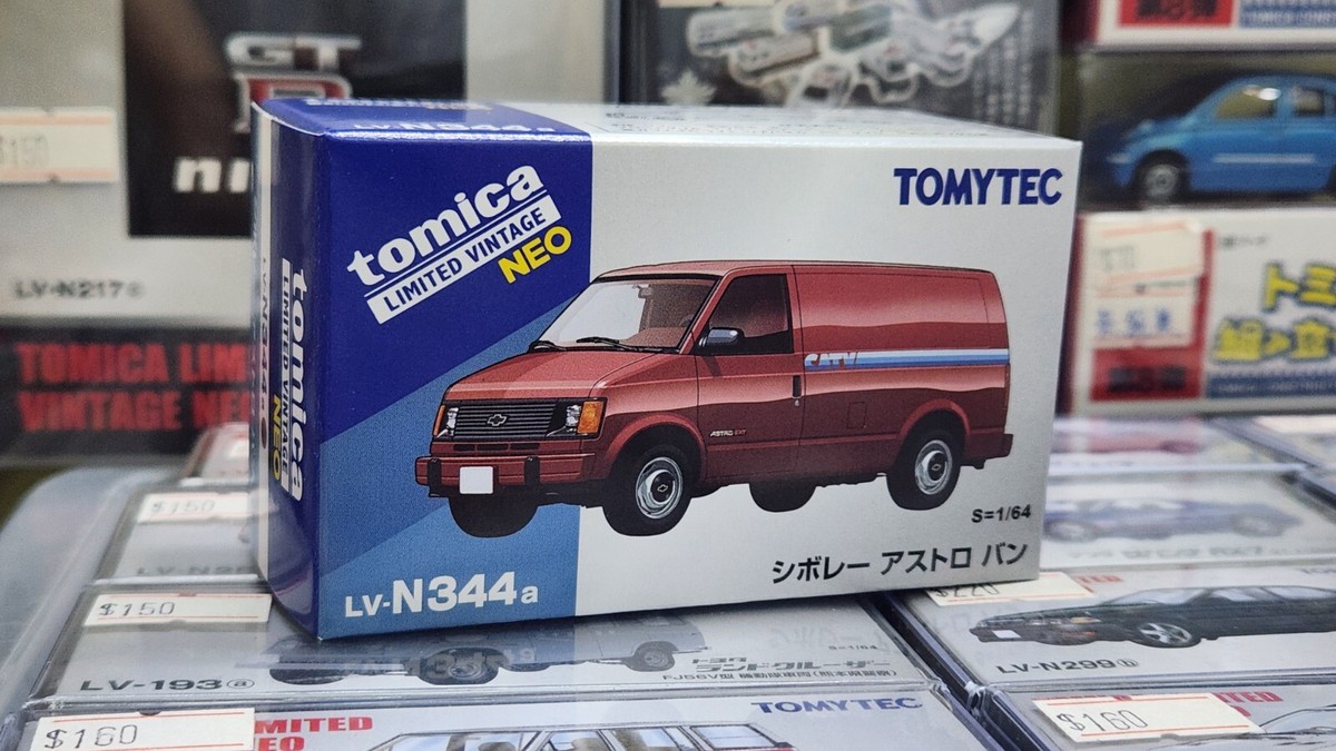 1:64 Tomica Limited Tomytec LV-N344a CHEVROLET ASTRO Van GMC