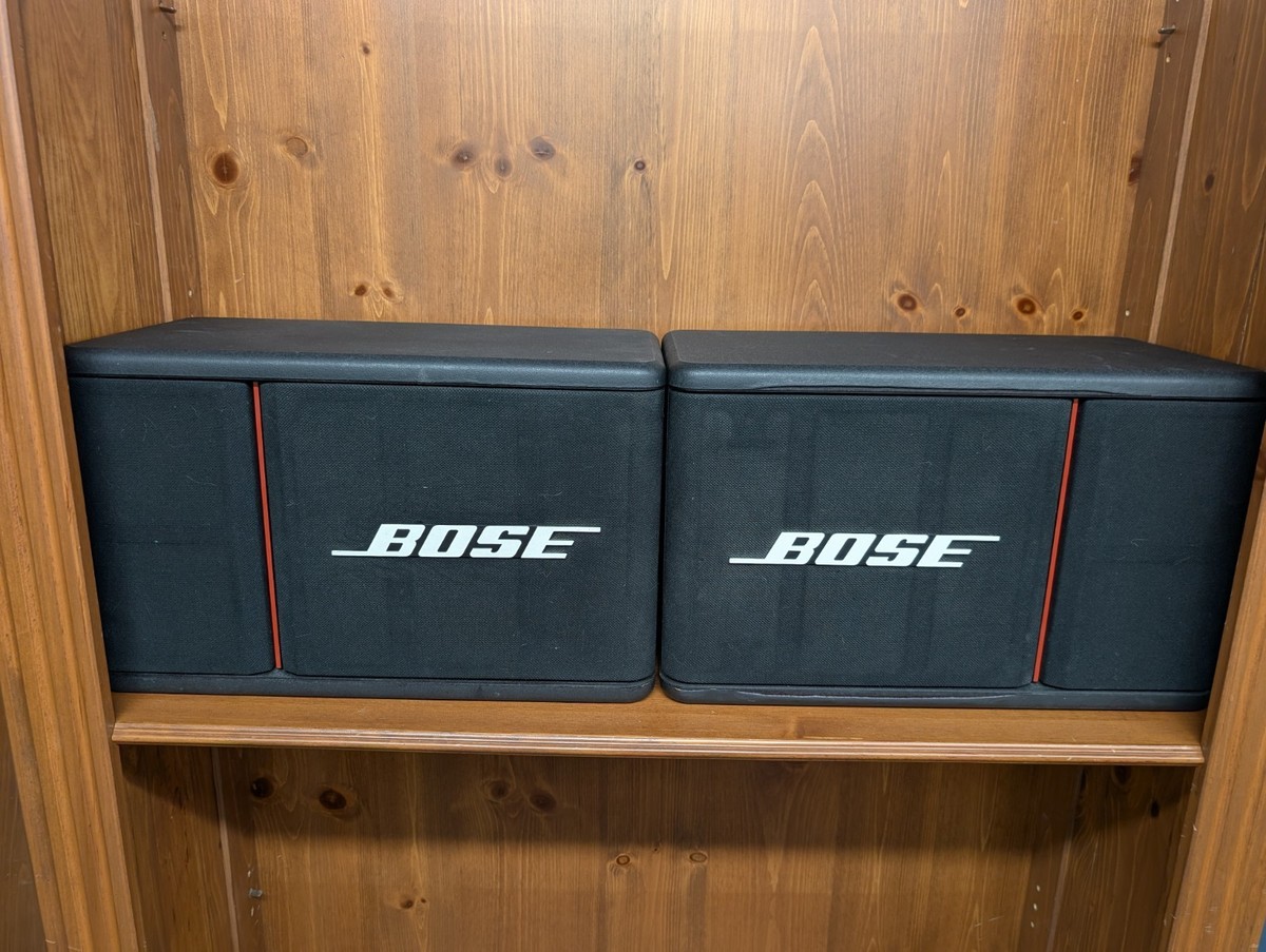 High-End Bose 301-AV Monitor Right and Left unit Tested and Sound