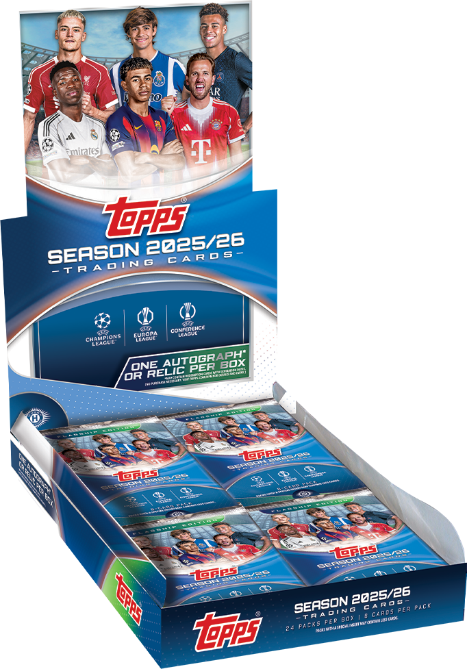 2025-26 TOPPS FLAGSHIP UCC 12-BOX HOBBY CASE UEFA Club