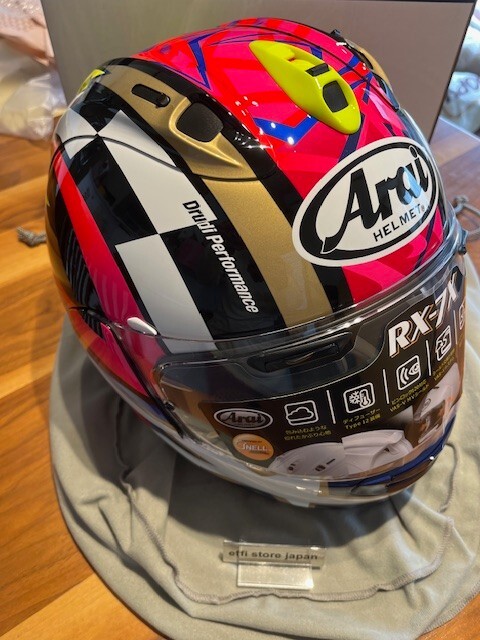 Arai Full face helmet RX-7X Kevin Schwantz US 30th Anniversary NEW
