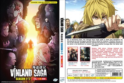 ANIME DVD~VINLAND SAGA SEASON 1-2 VOL.1-48 END [ENGLISH DUBBED