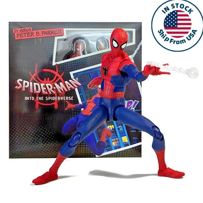 Spider-Man: Into The Spider-Verse Peter Parker Action Figure Boxed