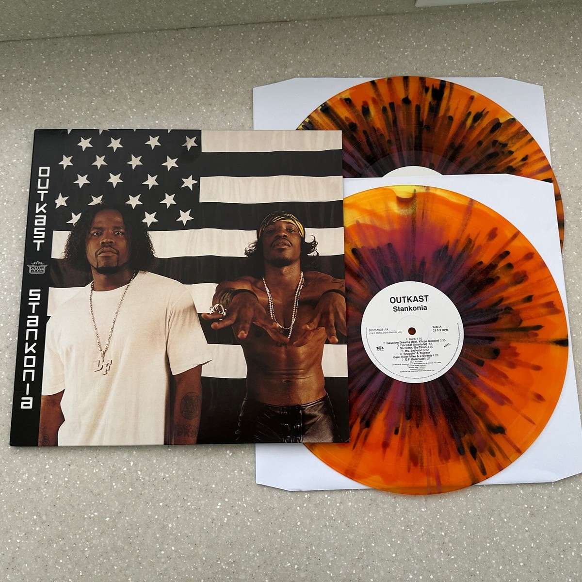 Outkast - Stankonia (2015) LaFace/Arista 2xLP orange vinyl Record