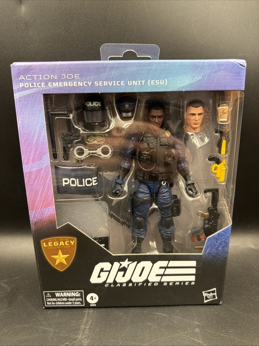 Hasbro G.I.Joe Classified Legacy Collection Police (ESU) Action