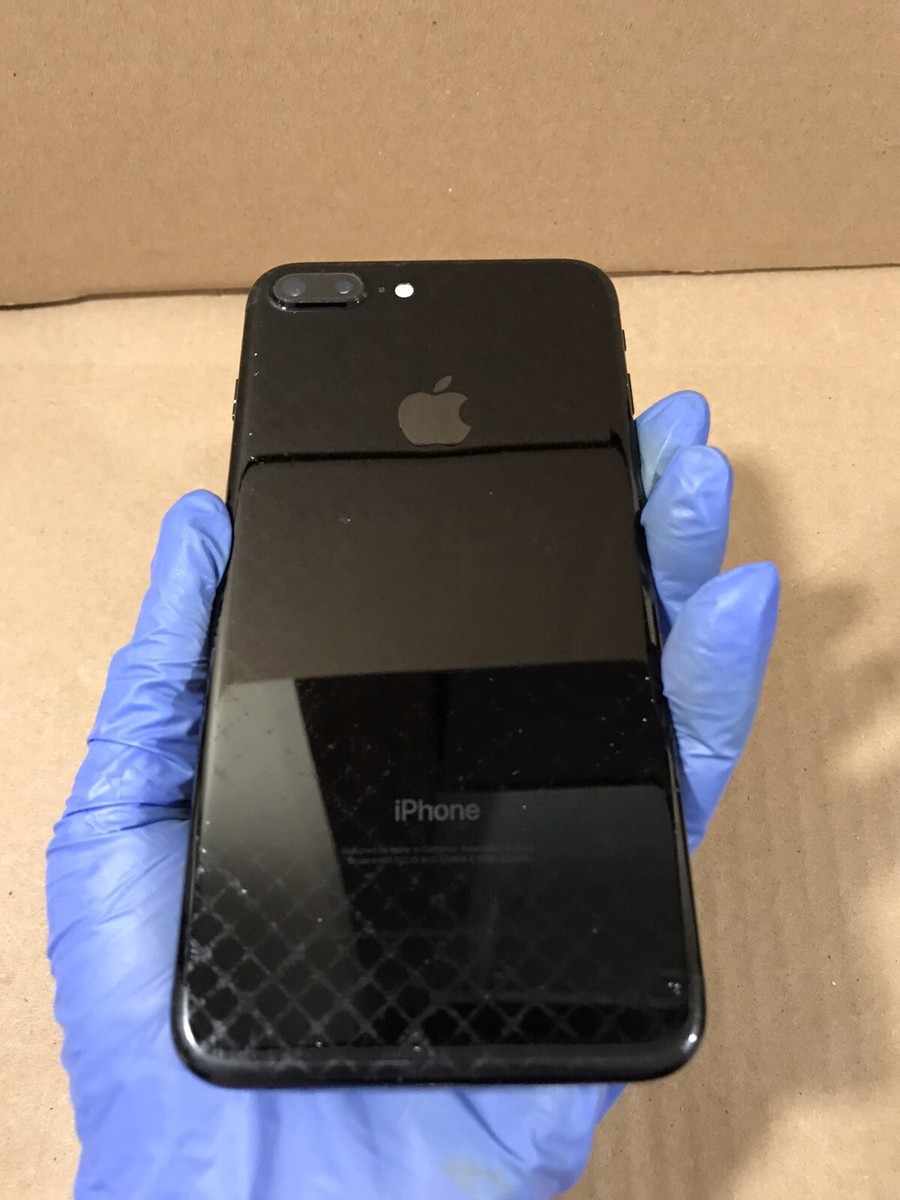 Apple iPhone 7 Plus - 128GB - Jet Black (Unlocked) A1661 (GSM/CDMA