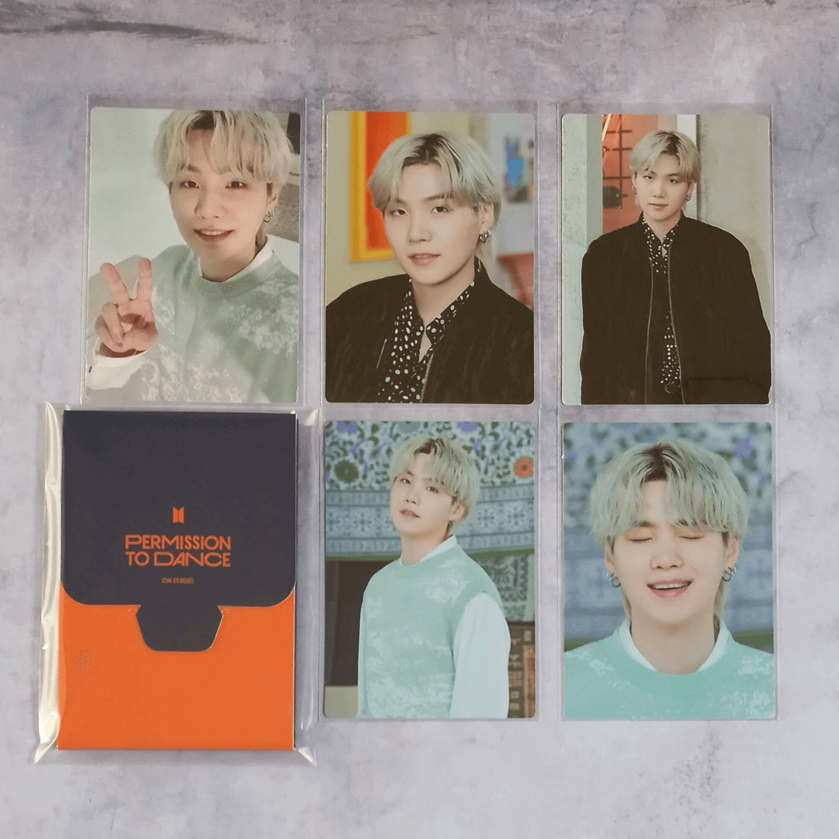 BTS Permission To Dance On Stage Seoul Mini Photo Card - Complete