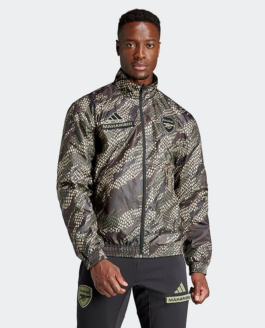 BNWT Arsenal X Maharishi Adidas Anthem Men's Track Jacket