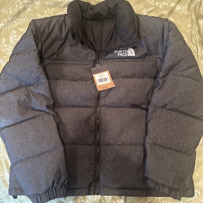 The North Face Nuptse 92 Reversible Jacket Size Large Mens Denim