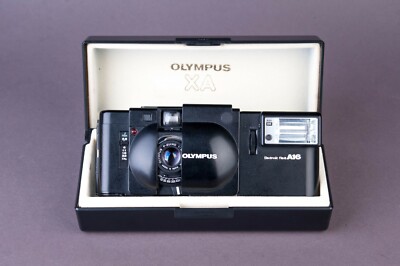 Olympus XA with flash A16 35mm Rangefinder Film Camera | eBay