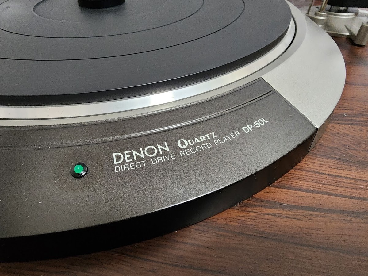 Denon DP-50L Turntable Record Player Direct Drive | eBay