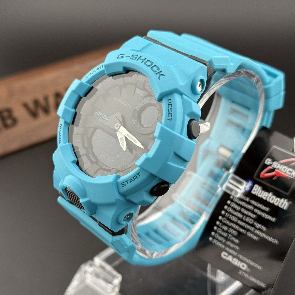 GBA-800-2A2 Casio G-Shock G-SQUAD Bluetooth® Blue GBA800-2A2 | eBay