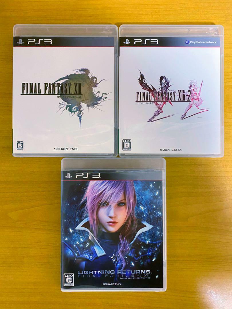 PS3 Final Fantasy xiii& xiii-2 , Lightning Returns Japanese ver