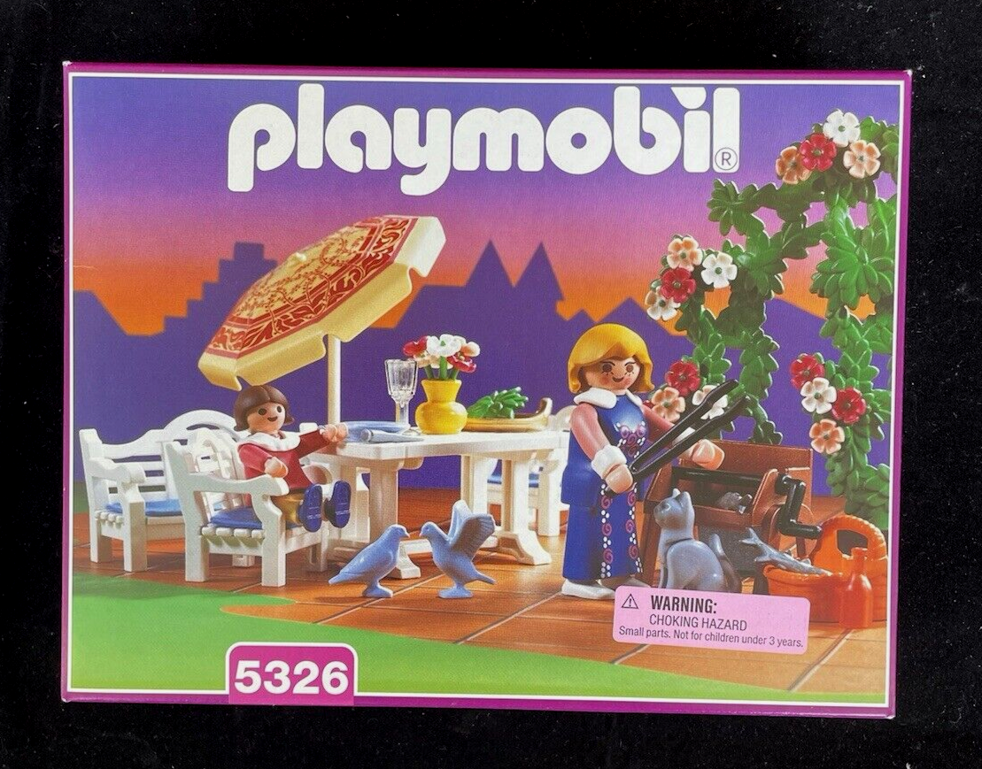 Playmobil 5326 - Victorian Mansion Patio Set - Vintage mint box