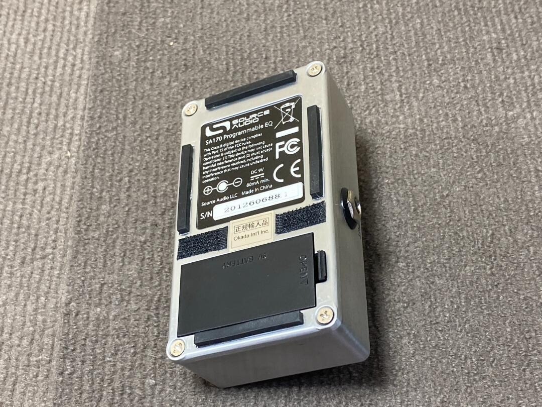 Source Audio SA170 Programmable EQ Guitar Effects Pedal Used from