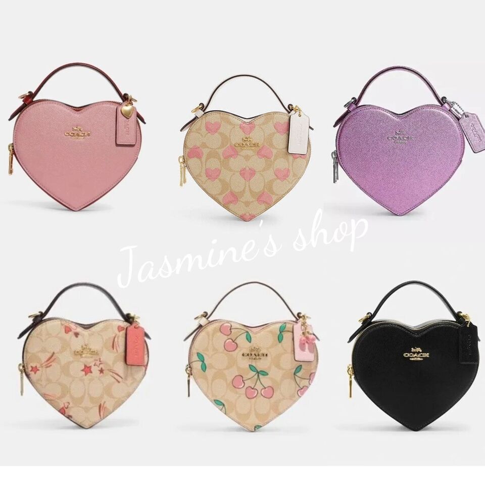 NWT Coach Heart Women's Crossbody Bag C6952/CE652/CP020/CP021 | eBay