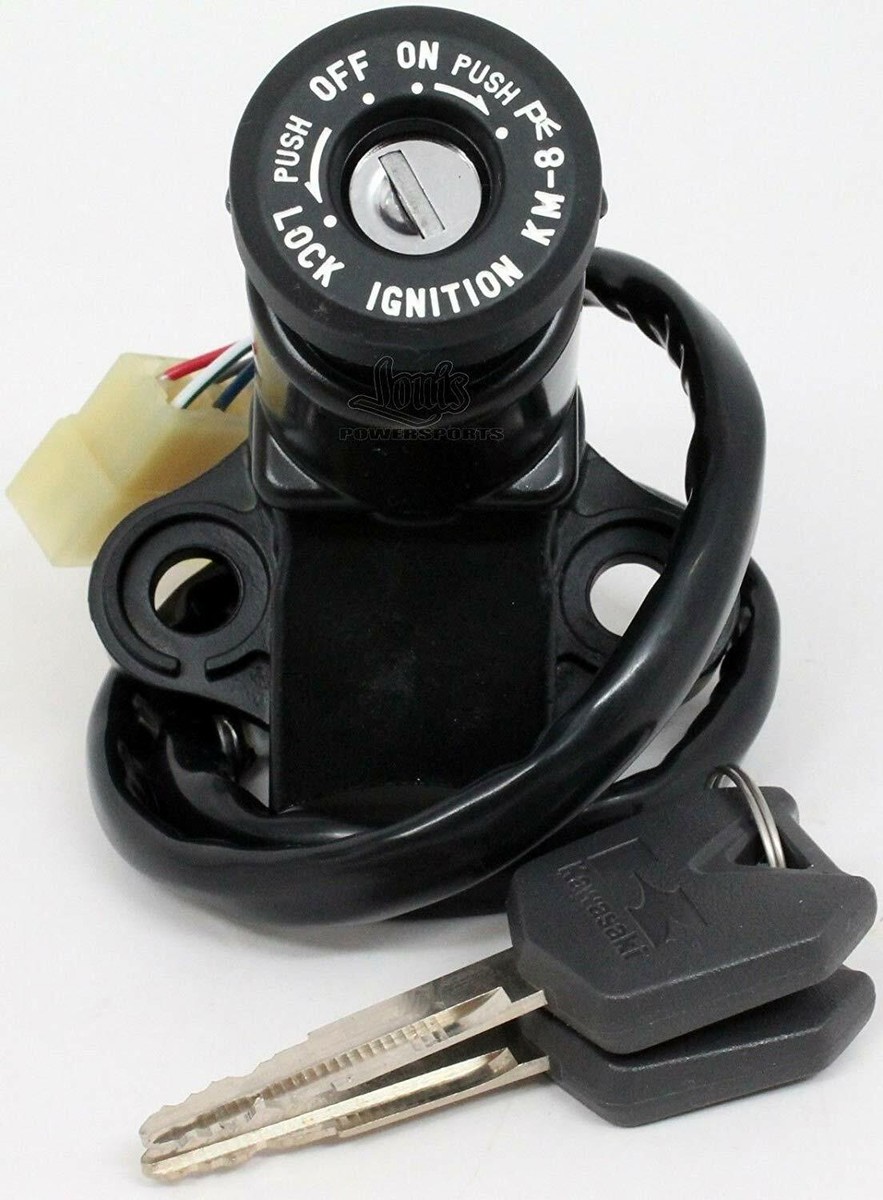 06 07 08 09 10 11 12 ZX6R ZX10R NINJA IGNITION SWITCH WITH KEYS OE