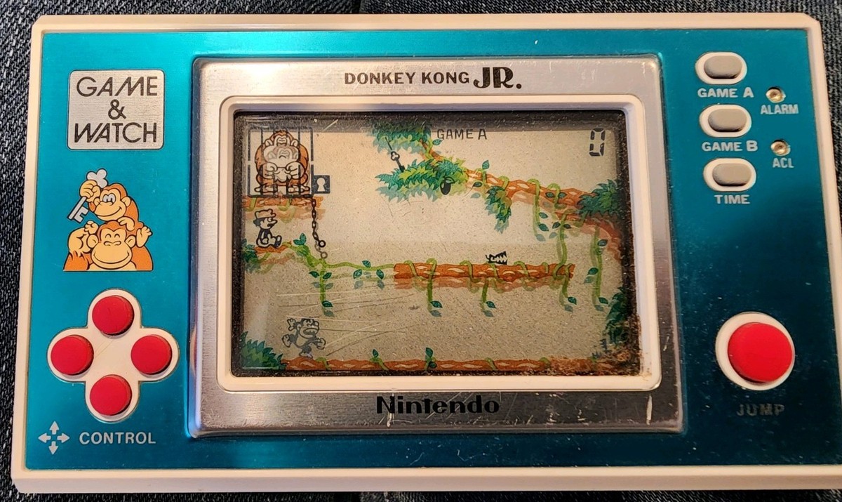 Nintendo Game & Watch Donkey Kong Jr. DJ-101 Handheld Console 1982
